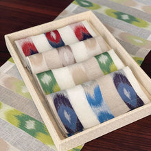 Load image into Gallery viewer, Bodrum Ikat Napkins s/4