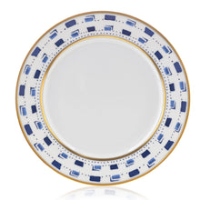 Load image into Gallery viewer, LA BOCCA BLUE SALAD PLATE S/4