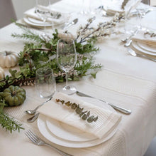 Load image into Gallery viewer, Bianca Tablecloth 70x144