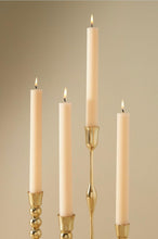 Load image into Gallery viewer, Fluted Taper Candles Set of 4