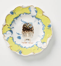 Load image into Gallery viewer, Lou Rota Owl Salad Plate