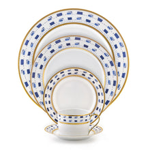 Load image into Gallery viewer, LA BOCCA BLUE SALAD PLATE S/4