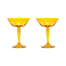 Load image into Gallery viewer, Rialto Glass Original Coupe Set/2, Ginger