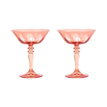 Load image into Gallery viewer, Rialto Glass Original Coupe Set/2, -Kitten