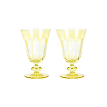 Load image into Gallery viewer, Rialto Glass Tulip Set/2, Limoncello
