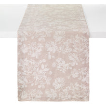 Load image into Gallery viewer, White Bloom Table Runner