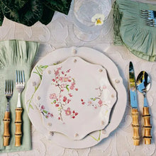 Load image into Gallery viewer, Floral Sketch Dinner Plate - Cherry Blossom