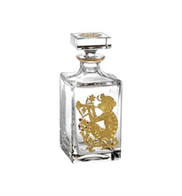 Load image into Gallery viewer, Golden Whisky Decanter