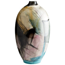 Load image into Gallery viewer, Carmen Vase #2 | Multi Colored Blue
