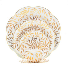 Load image into Gallery viewer, Olivier Gold Dinner Plate
