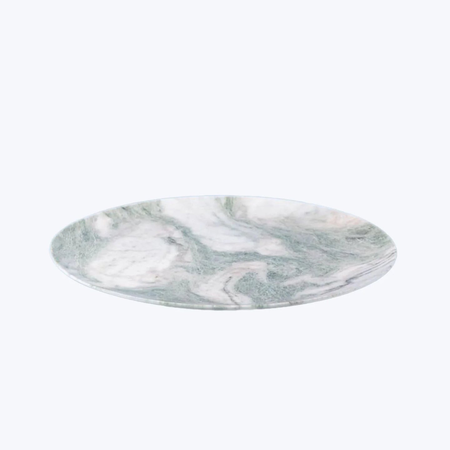 Lady Onyx Marble Charger Plate s/6
