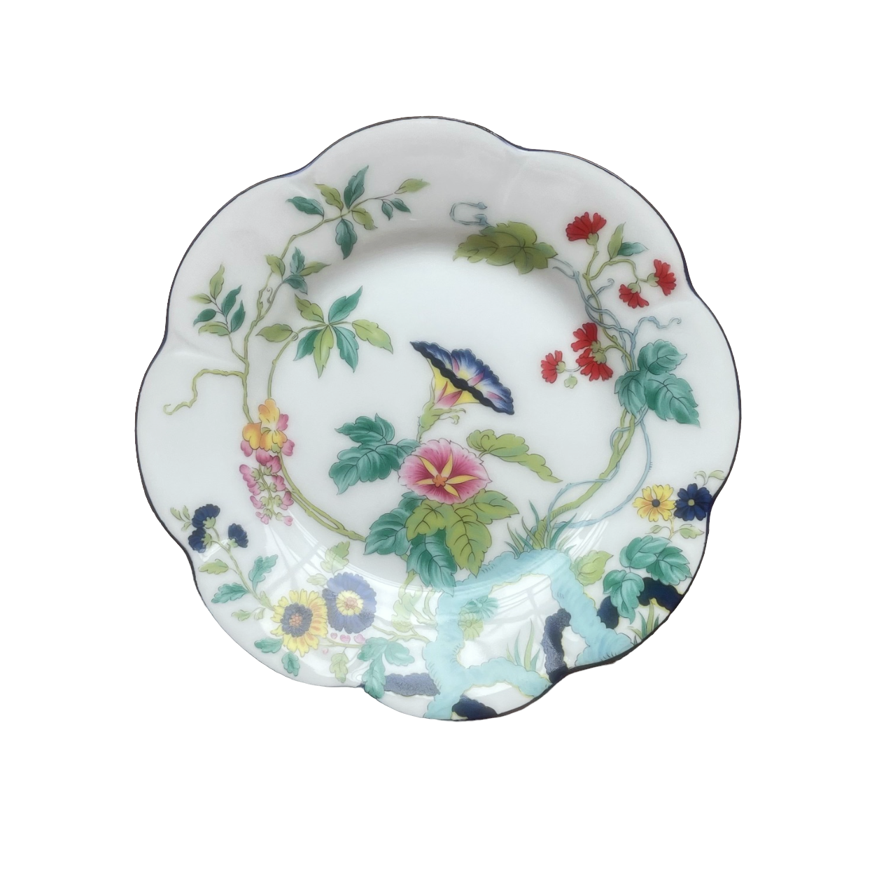 Paradis Bleu Bread and Butter Plate