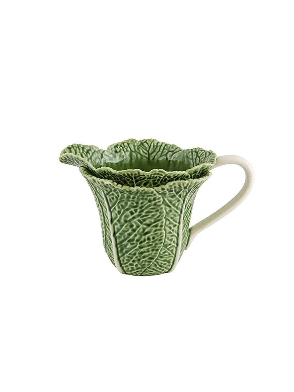 Bordallo Pinheiro Cabbage Pitcher Natural