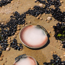 Load image into Gallery viewer, Oysters and Scallops Dessert Plate S/4
