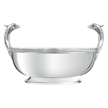 Load image into Gallery viewer, Christofle Vintage Silver Plated Prism Eagle Centerpiece Bowl &amp; Tray

