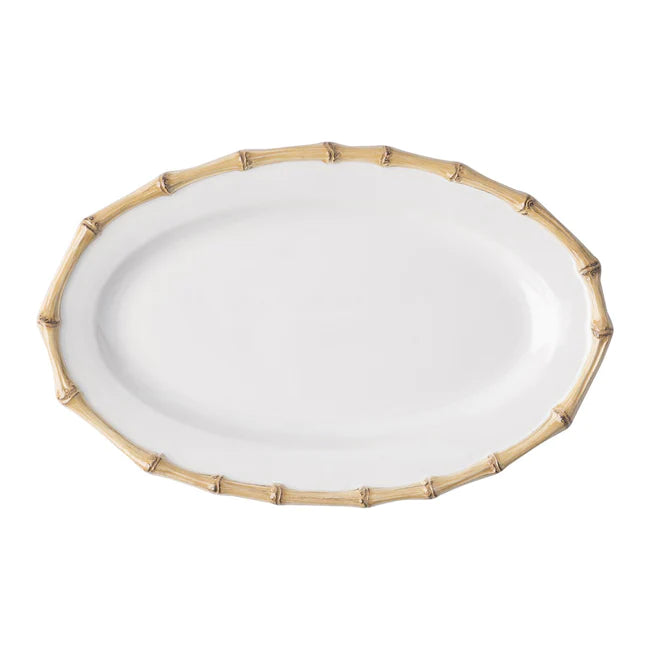 Bamboo Natural Oval Platter