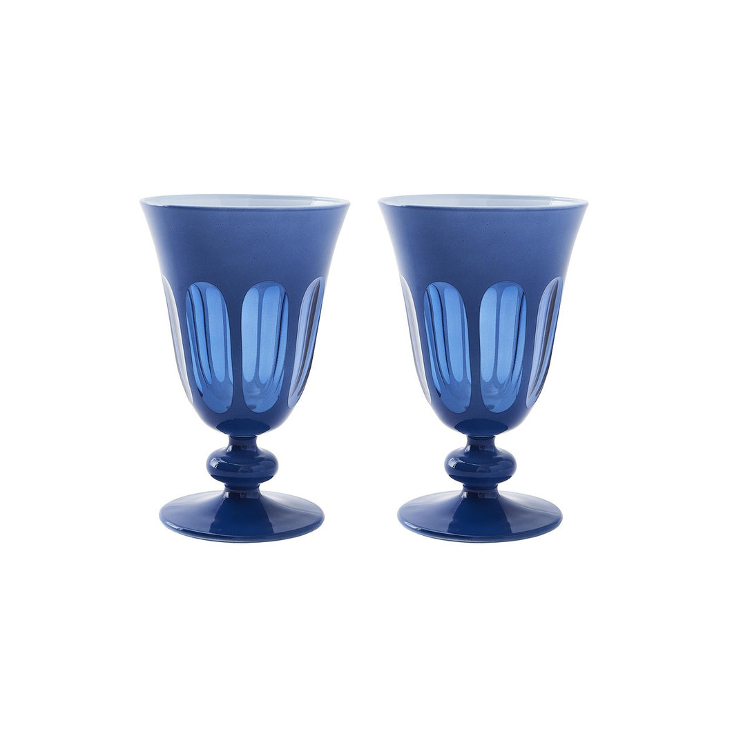 Rialto Glass Tulip Set/2, Duchess