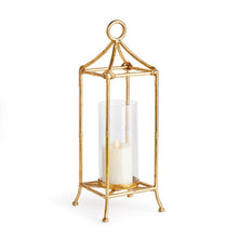 Load image into Gallery viewer, Napa Home Gold Lantern
