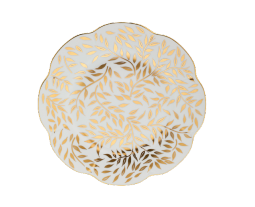 Olivier Gold Dinner Plate