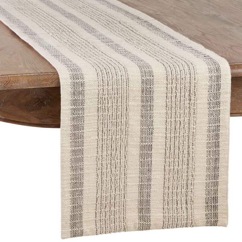 Wise Man Woven Cotton Table Runner