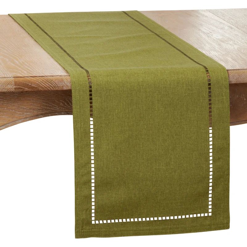 Neith Green Table Runner