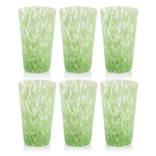 Load image into Gallery viewer, Zodax Gigi Speckled Highball Glass

