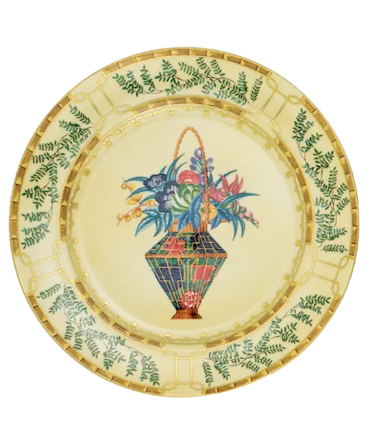 Mottahedeh Ching Garden Salad Plates s/4