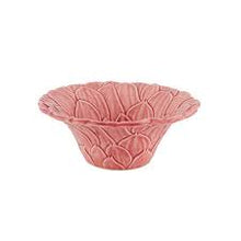 Load image into Gallery viewer, Maria Flor Pink Dahlia Bowls s/4
