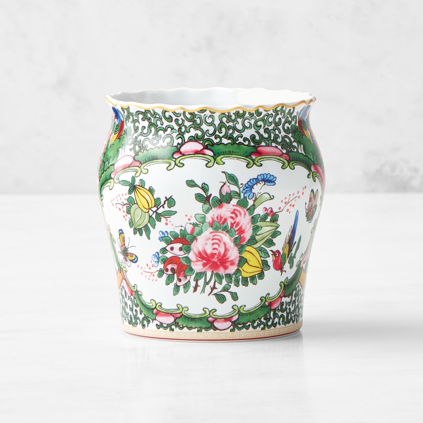 Famille Rose Extra Small Planter
