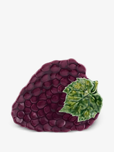 Load image into Gallery viewer, Bordallo Pinheiro Grape-Shaped Dessert Plate S/4
