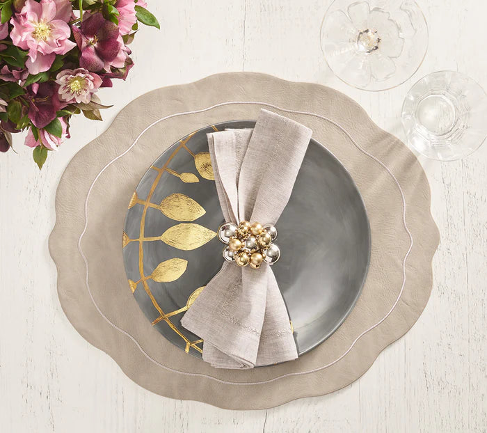Tailored Placemats in Neutral Tones