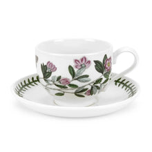 Load image into Gallery viewer, Portmeirion Botanic Garden Teacup &amp; Saucer s/4
