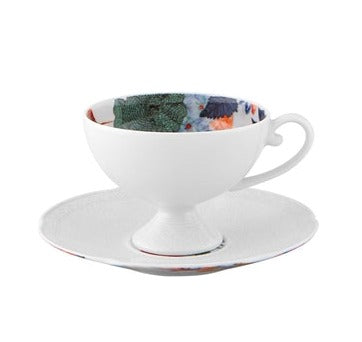 Duality Tea cups & Saucers S/4