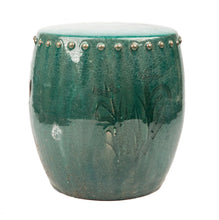 Load image into Gallery viewer, Vintage Green Stool Drum Nail
