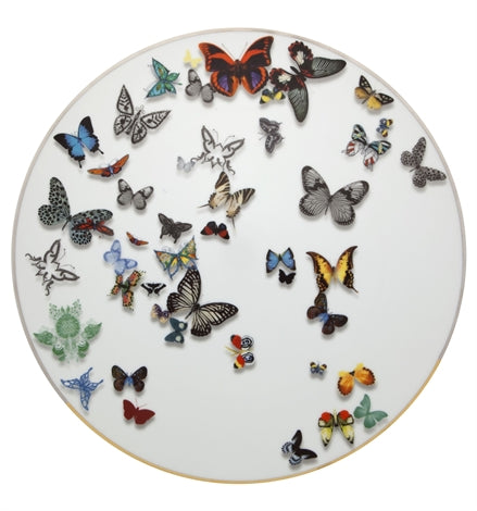 Butterfly Parade Charger Plates S/4