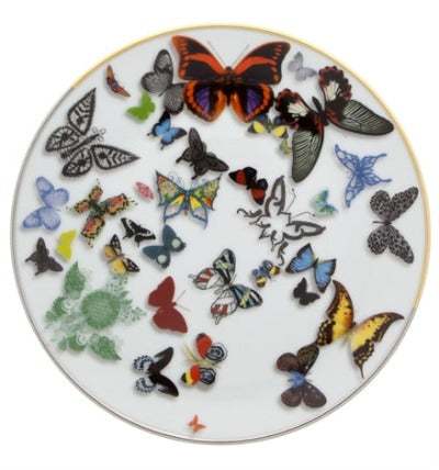 Butterfly Parade Dessert Plate S/4