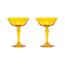 Load image into Gallery viewer, Rialto Glass Original Coupe Set/2, Ginger
