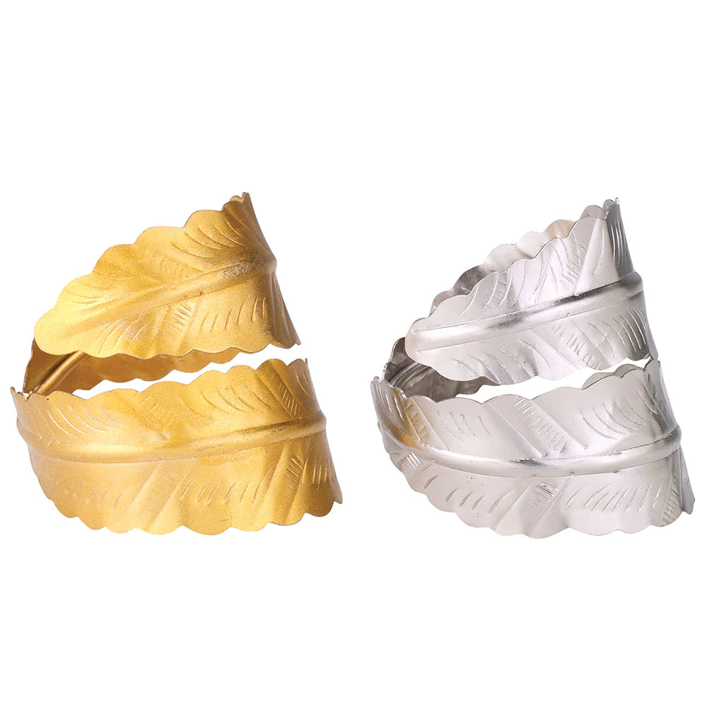 Palm Napkin Ring S/4