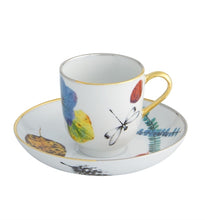 Load image into Gallery viewer, Caribe Tea Cups &amp; Saucers S/4
