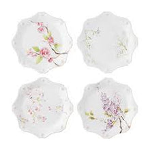Load image into Gallery viewer, Floral Sketch Salad - Cherry Blossom S/4
