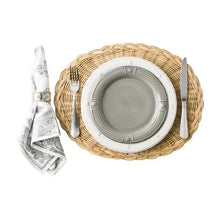 Load image into Gallery viewer, Juliska Braided Basket Placemat - Natural Light Brown S/4

