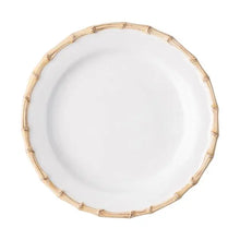 Load image into Gallery viewer, Juliska Natural Bamboo Dinner Plates S/4
