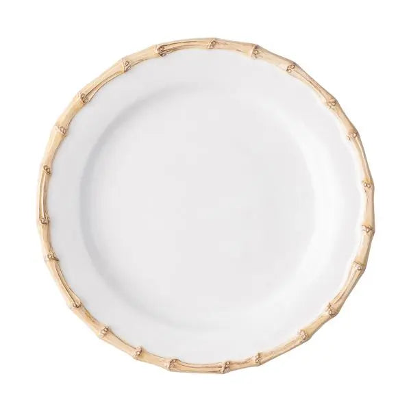Juliska Natural Bamboo Dinner Plates S/4