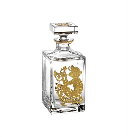 Golden Whisky Decanter